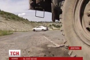 Знімальна група "1+1" потрапила під обстріл поблизу Сіверська