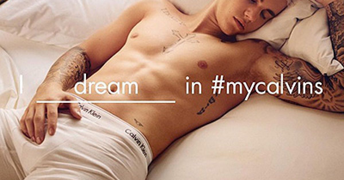 Джастин Бибер / © Calvin Klein