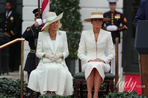Королева Камілла та Меланія Трамп / © Associated Press