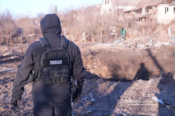 Наслідки атаки РФ. / © Очільник Запорізької ОВА Іван Федоров