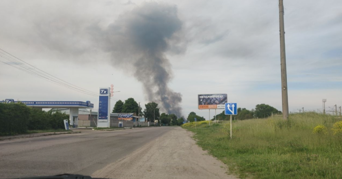 Поблизу Фастова горіло поле