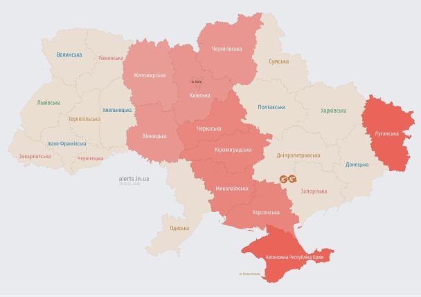 По Украине ширится воздушная тревога: какие регионы в опасности