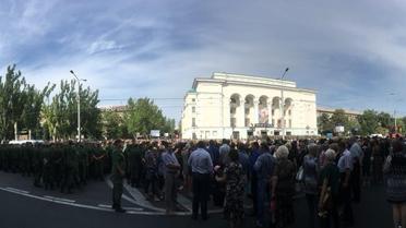 прощання захарченко_1 / © telegram/Inside Donetsk