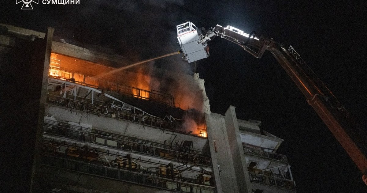 Наслідки удару по Сумах