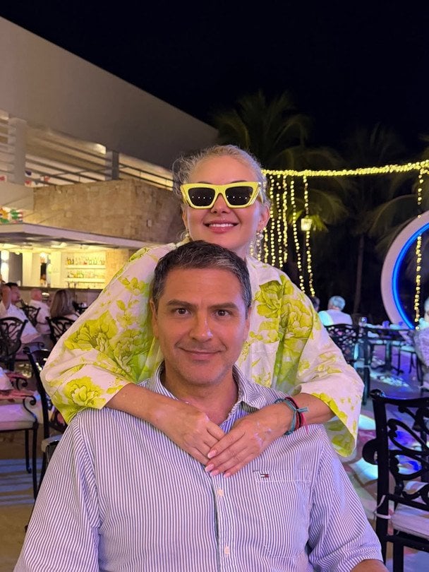 Катерина Бужинська з чоловіком / © instagram.com/buzhynska