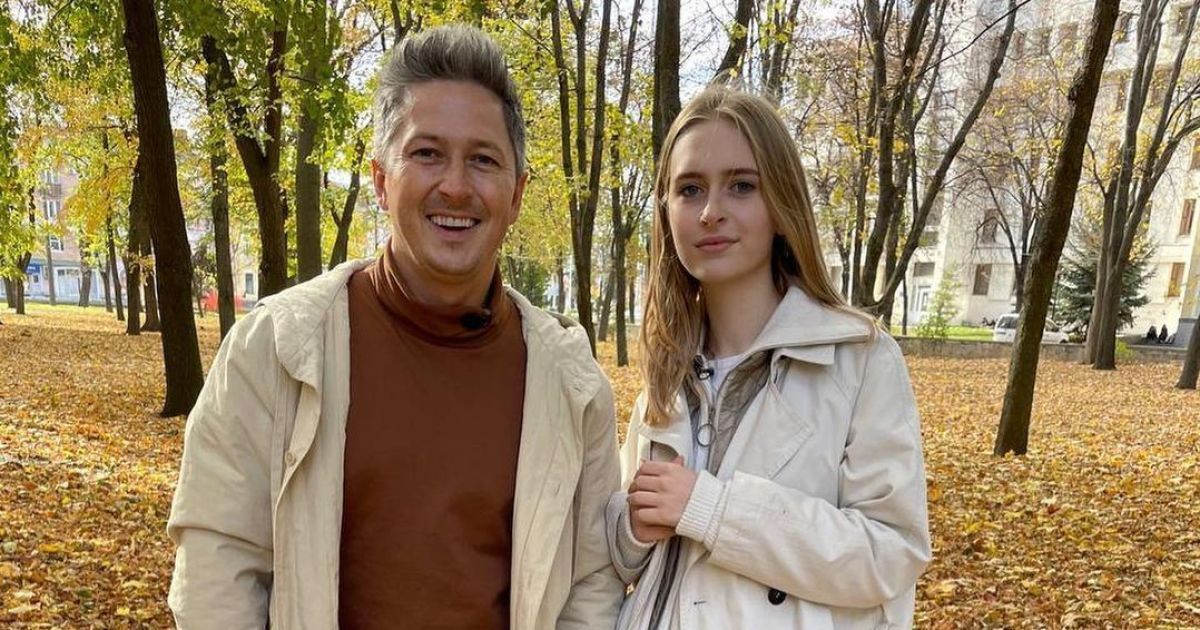 Олександр Педан з донькою