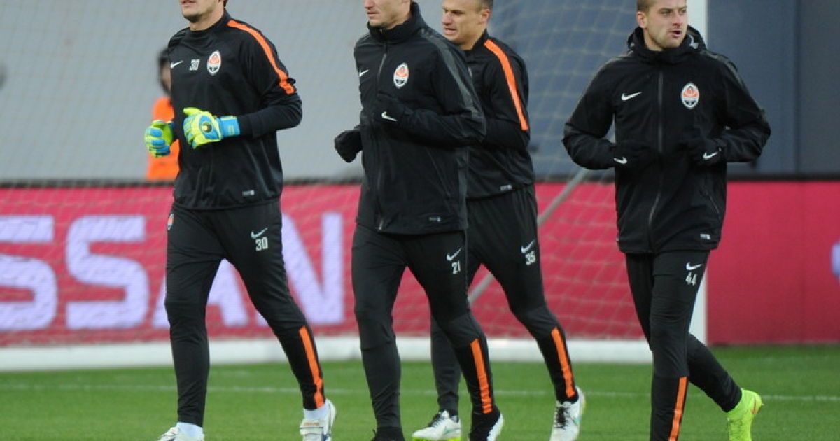 Шахтер потренировался перед битвой с Баварией / © shakhtar.com
