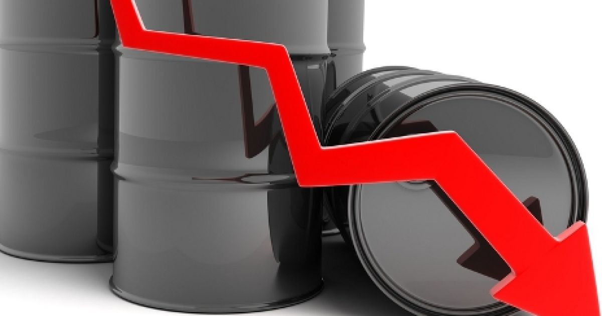 Стоимость нефти упала до новых минимумов за последние 6-10 лет