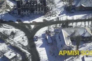 Безпілотник зняв відео масштабних руйнувань поблизу Дебальцевого