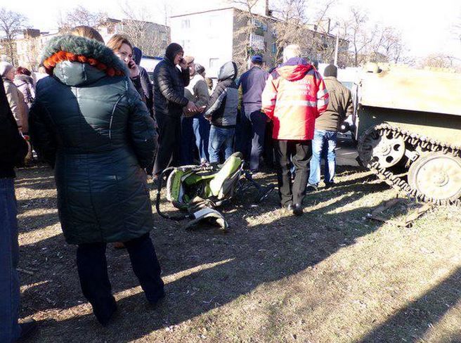 ДТП з українською БМД у Костянтинівці_3