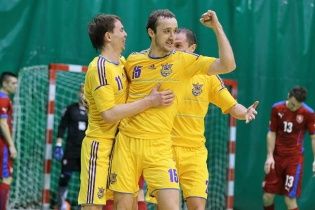Збірна України стартувала з перемоги у відборі на чемпіонат Європи з футзалу