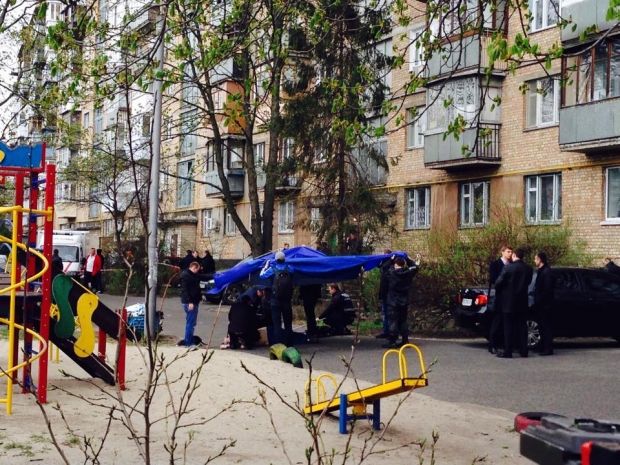 Місце вбивства Бузини
