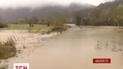 На Закарпатті припинилися зливи, рівень води в річках спадає