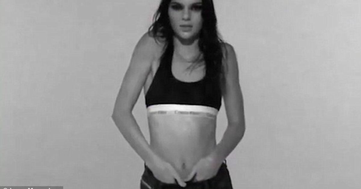 Кендалл Дженнер снялась для Calvin Klein
