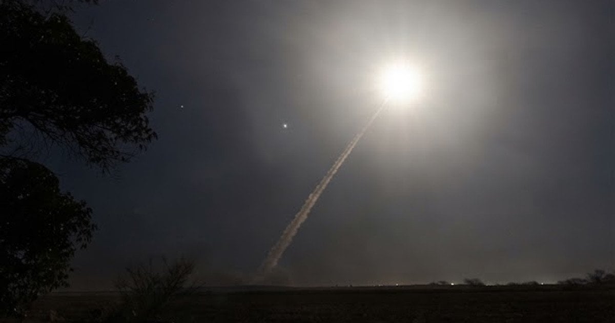 Запуск української балістичної ракети FP-7