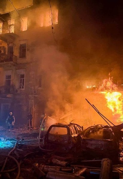 Більше ніж 300 тисяч родин на Одещині залишилися без світла після масованої атаки РФ