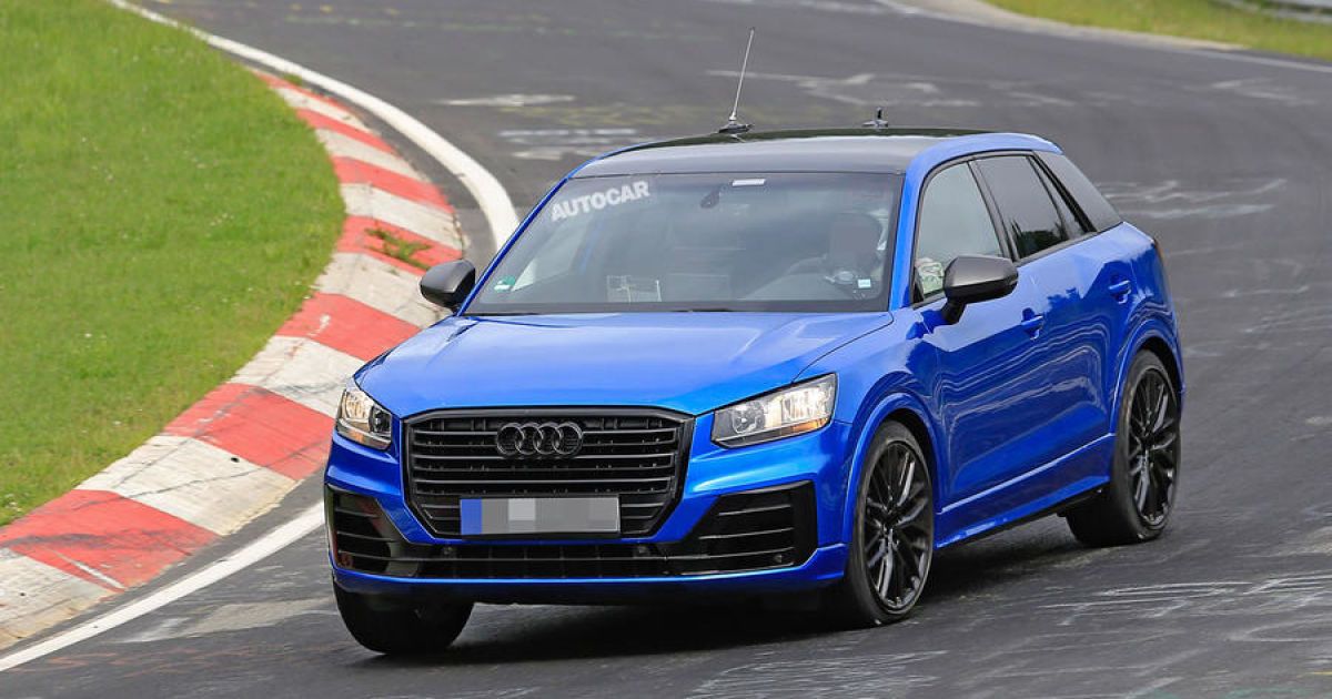 Audi вывела на тесты "заряженный" кроссовер Q2