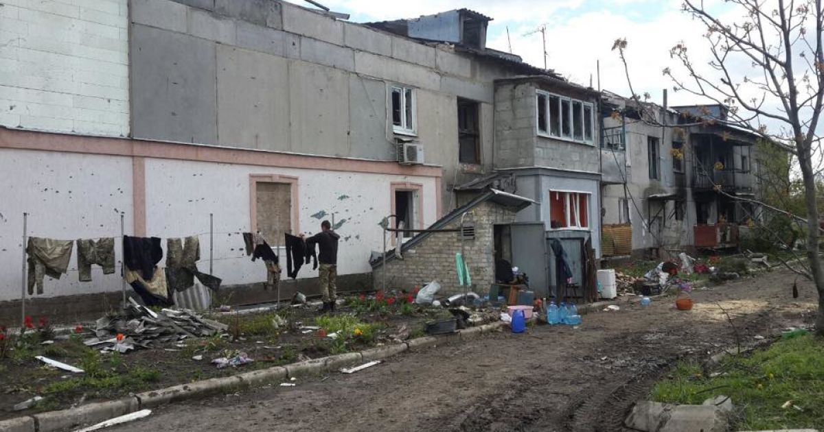 В почти стертых с лица земли Песках до сих пор живут шестеро пенсионеров – миссия ОБСЕ