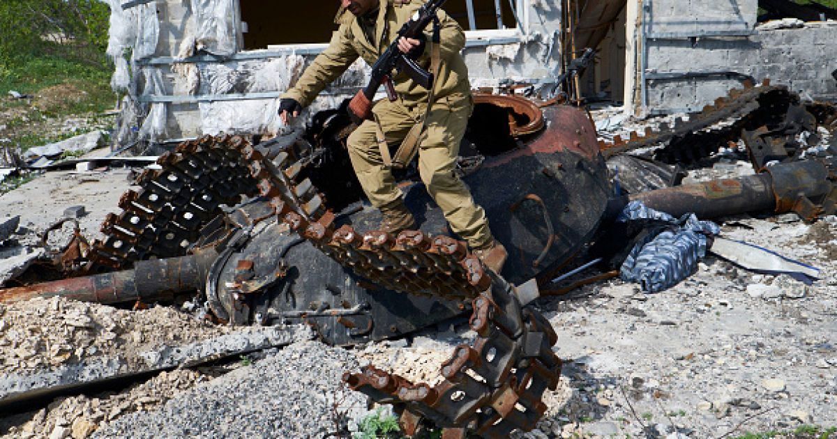 Боевики накрыли обстрелом из артиллерии мирный поселок Острое