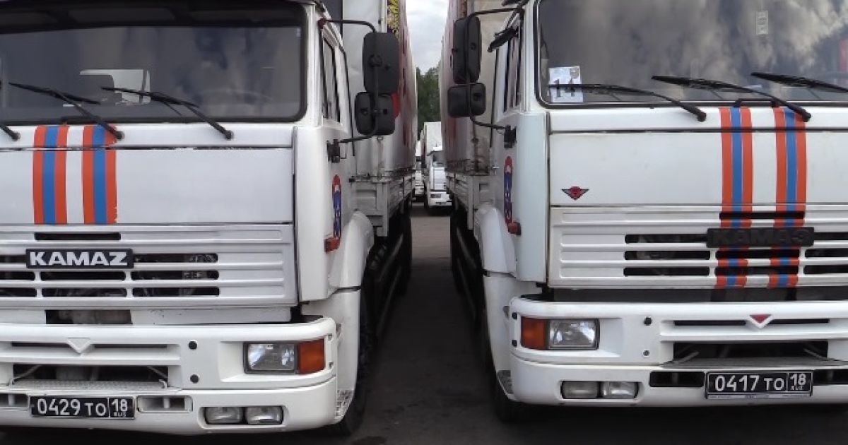 В России предупредили, сколько "гумконвоев" перебросят на Донбасс в августе