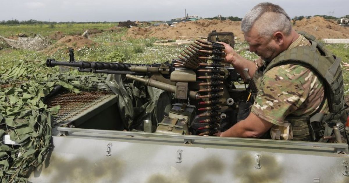 Боевики нарушили перемирие, но силы АТО находятся в состоянии боевой готовности