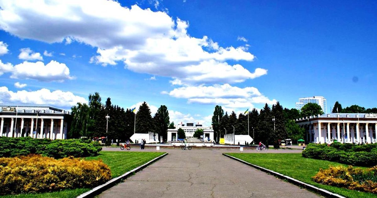 В Киеве в выставочном центре произошел пожар