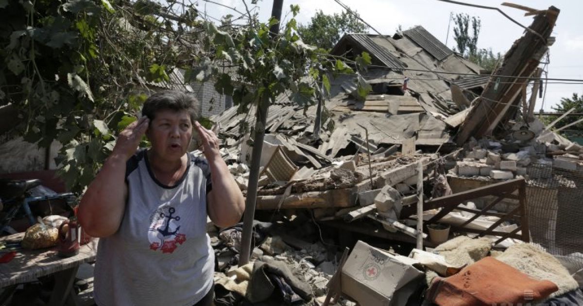 Боевики минометным обстрелом оставили часть Луганщины без воды