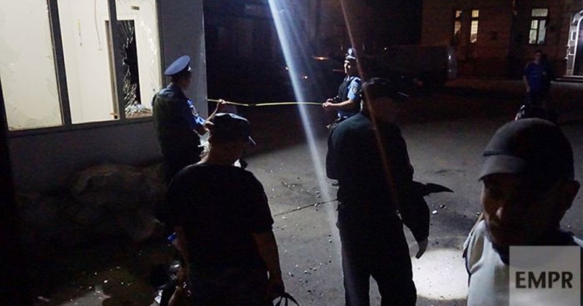 В центре Одессы в штабе "Самообороны" прогремел взрыв