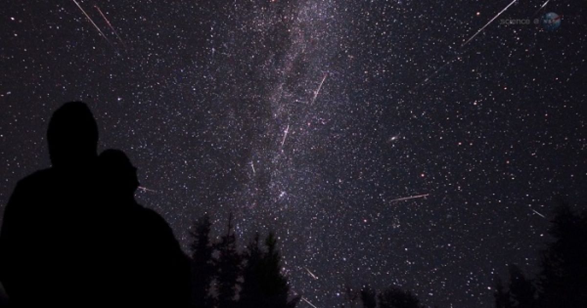 Метеорный дождь Персеиды 2015. Онлайн-трансляция NASA