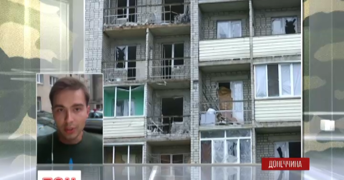 После мощных обстрелов Авдеевка сидит без воды и света