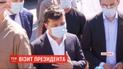 Зеленський навідався до торговельного порту і об’єктів великого будівництва у Херсонській області