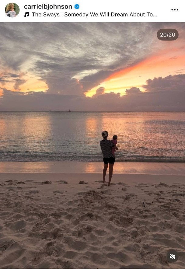 Керрі Джонсон із донькою / © Instagram Керрі Джонсон