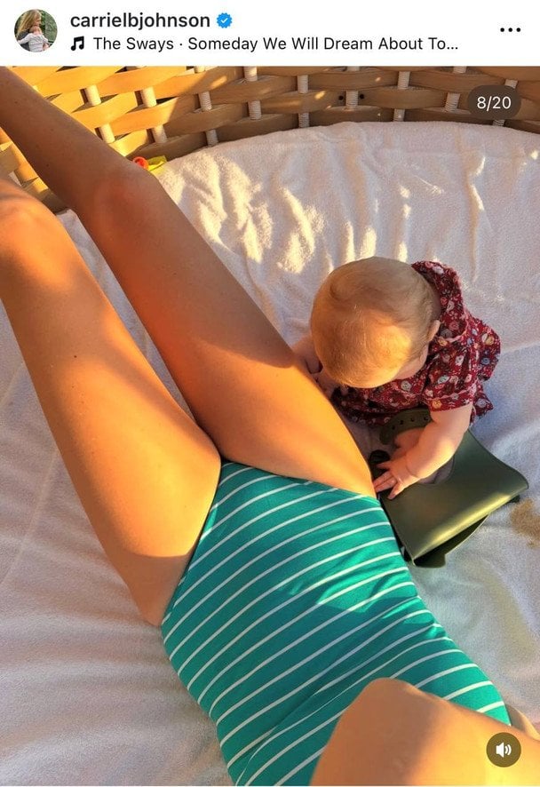 Керрі Джонсон із донькою / © Instagram Керрі Джонсон