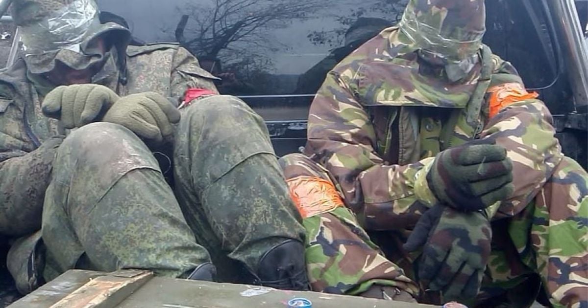 Полонені російські окупанти