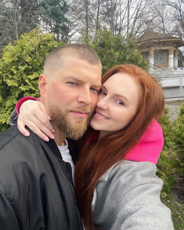 Надія Хільська з чоловіком / © instagram.com/hilska_nadiya