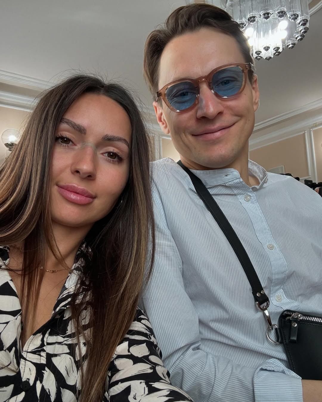 Константин Октябрьский с женой / © instagram.com/konstantin_oktyabrskyy