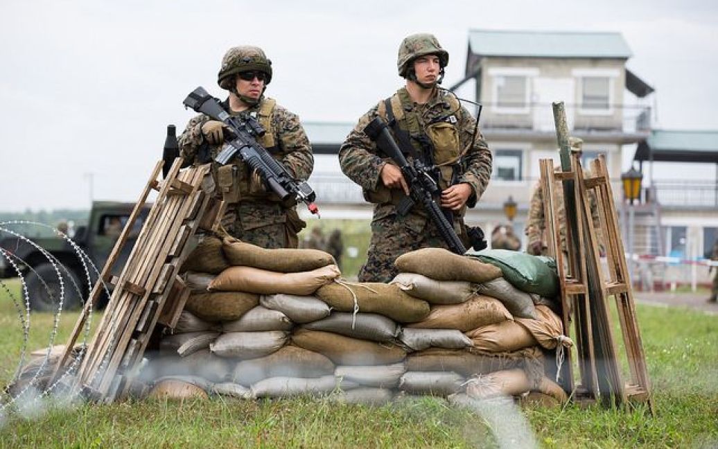Военные учились столкновениям в условиях гибридной войны. / © flickr.com/nato