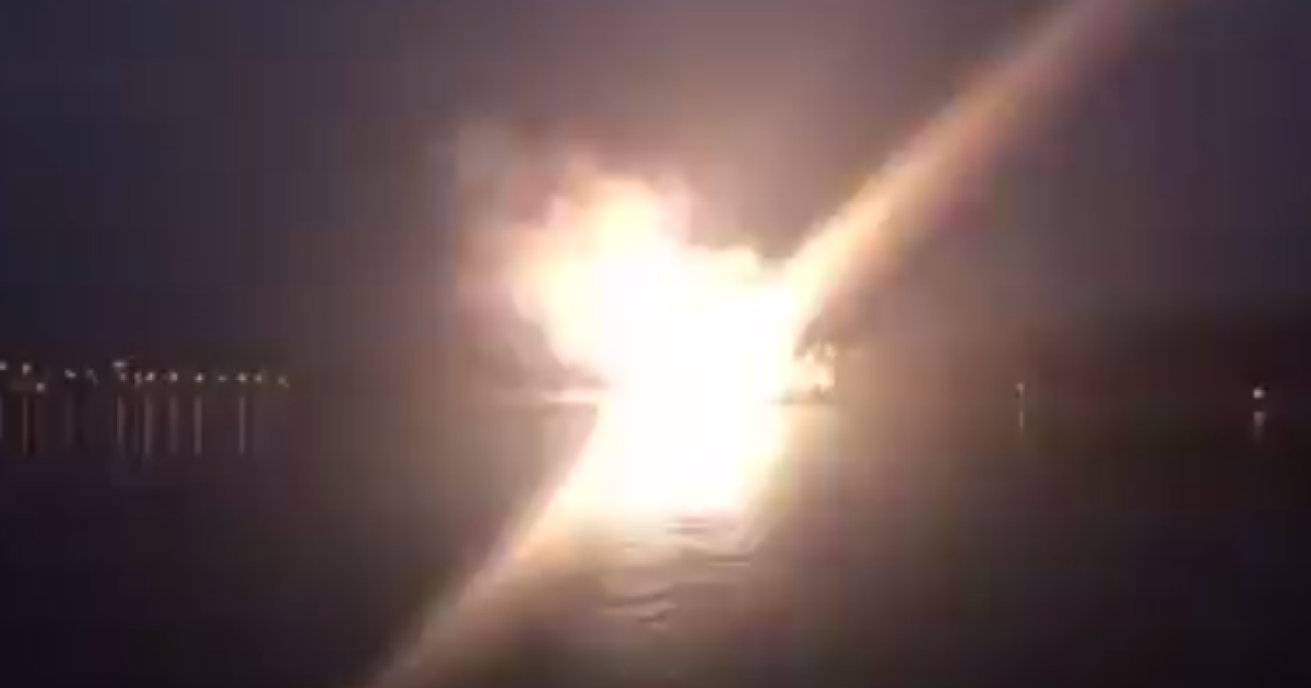 Мощные звуки взрывов напугали жителей Киева