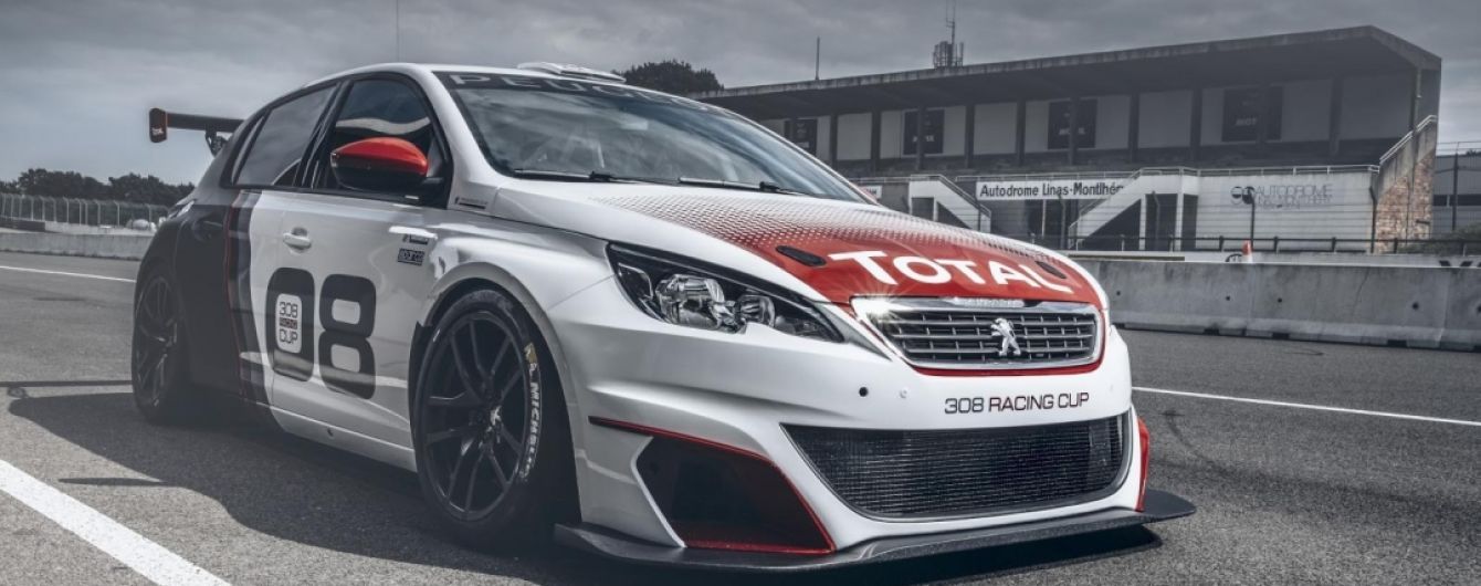 Peugeot представила новый спорткар 308 Racing Cup