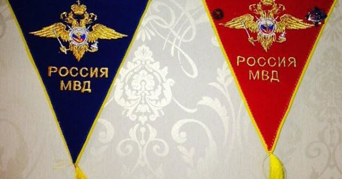 У задержанного главного милиционера Одессы нашли штандарты МВД России