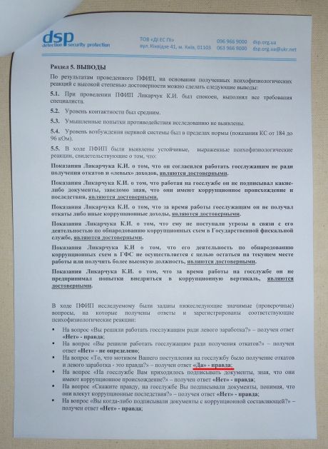 Лікарчук підробив/не підробив результати детектора_2