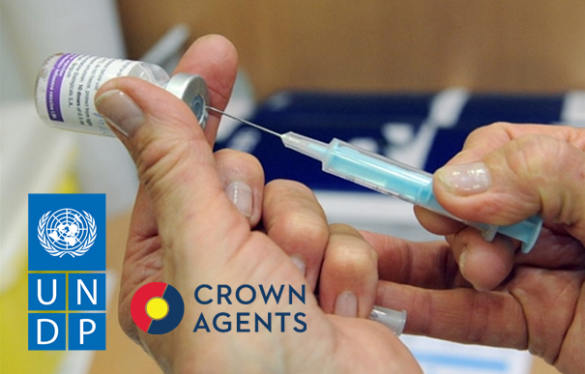 ПРОООН і Crown Agents, МОЗ, ліки, вакцина
