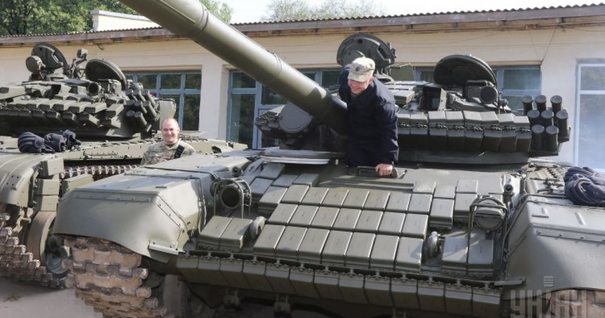На Луганщине начался отвод военной техники