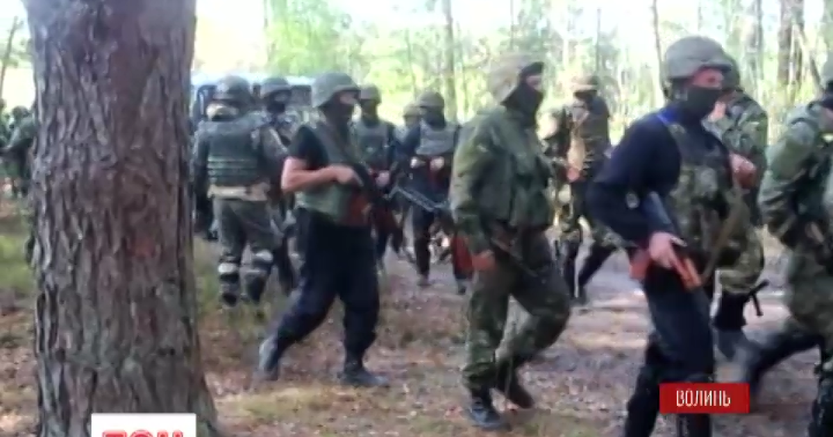 "Бурштинова війна" на Волині: силовики затримали 80 копачів "сонячного каміння"