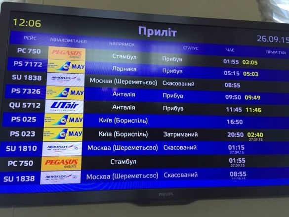 Аерофлот рейси