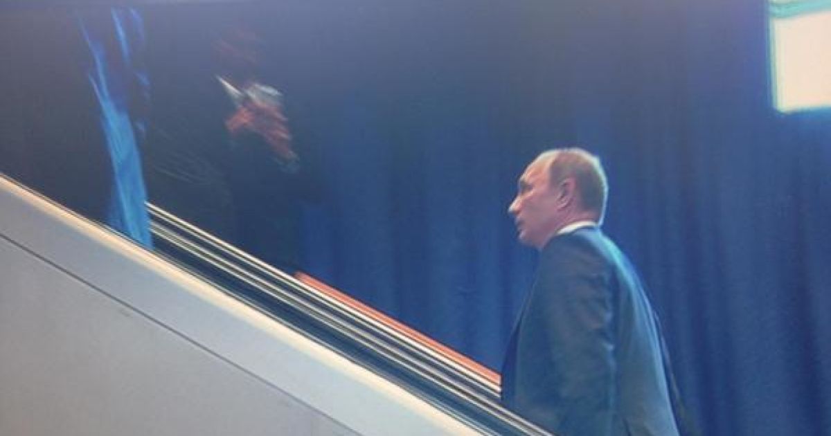 Путин прибыл в ООН, когда Обама окончил выступление
