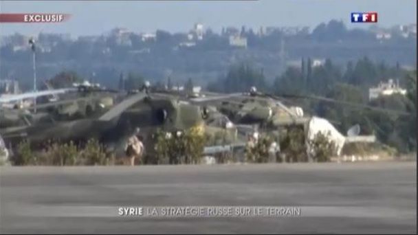 В Сирии в кадр французских репортеров впервые попала военная техника РФ