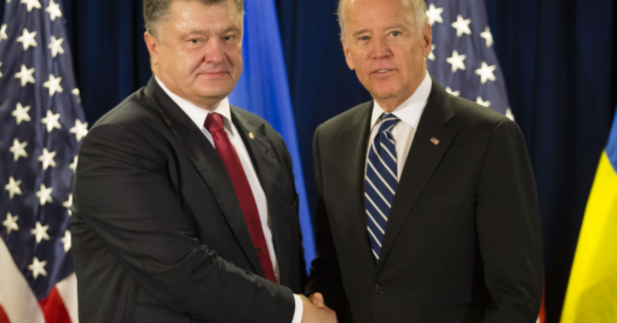 Байден заверил Порошенко, что вопрос безопасности Украины не связан с Сирией