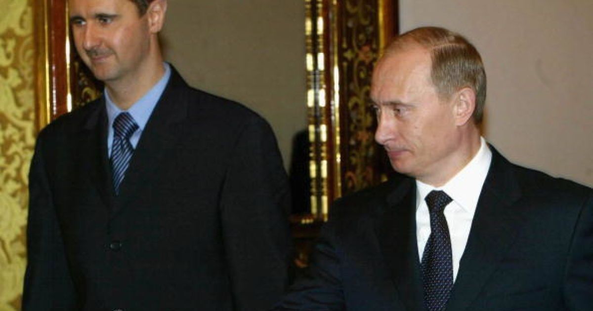 Асад попросил Путина о военной помощи