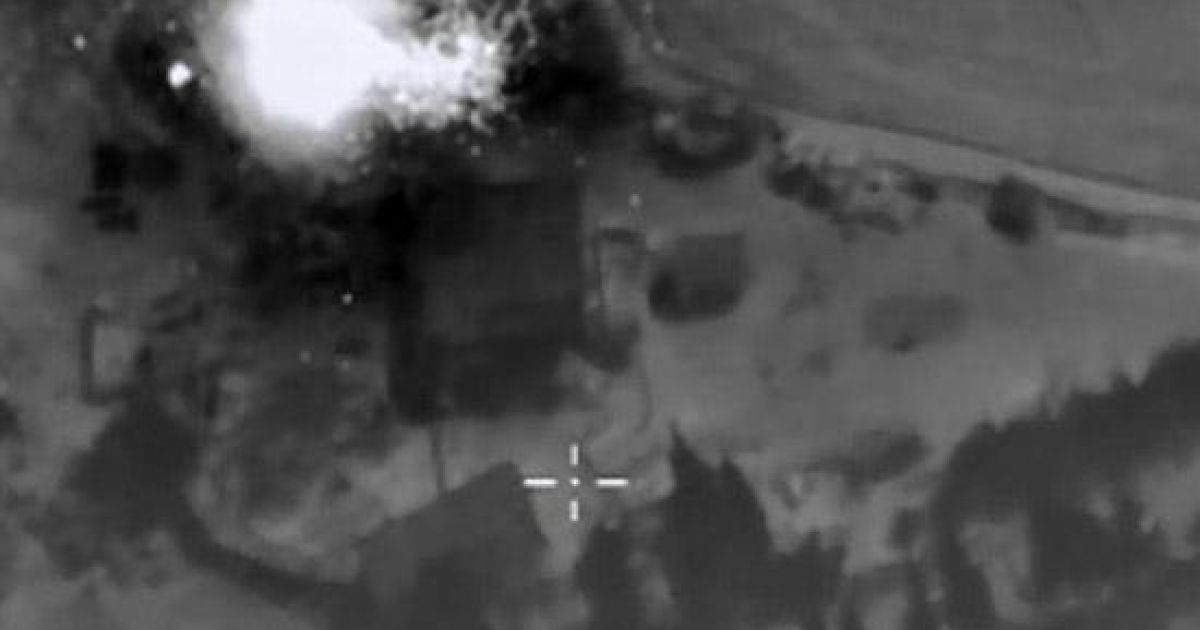 Минобороны РФ показало видео ночных ударов российских войск по городам Сирии